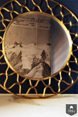 Badkamer met waterbestendig behang-Ijzersterk Interieurontwerp-alle,Badkamer-OBLY