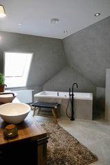 Badkamer ontwerp boerberij-Lifs Interior Design-Badkamer-Ontwerp badkamer in Boerderij -OBLY