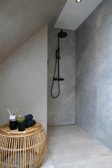 Badkamer ontwerp boerberij-Lifs Interior Design-Badkamer-Ontwerp badkamer in Boerderij -OBLY