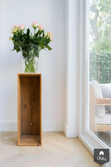 Bauwerk Eiken Monopark visgraat met spint-Vloerenhuis Amsterdam-alle,Woonkamer-OBLY