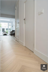 Bauwerk Eiken Monopark visgraat met spint-Vloerenhuis Amsterdam-alle,Woonkamer-OBLY