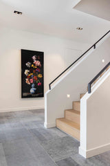 Belgisch Hardsteen Raamzaag Gezaagd-Van den Heuvel & Van Duuren-Woonkamer-Belgisch hardsteen vloer-OBLY