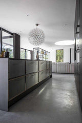 Betonvloer moderne villa-Willem Designvloeren B.V.-Eetkamer-Betonvloer moderne villa-OBLY