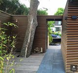 Boothuis bekleed met hout-LOTarchitectuur-Aanbouw,alle-OBLY