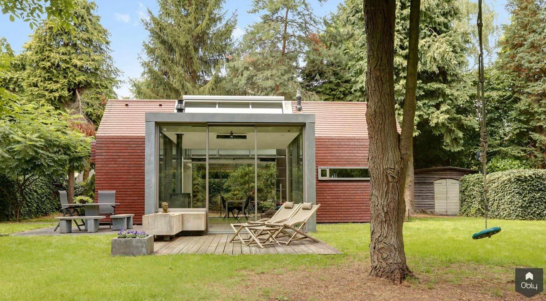 Bosvilla Haaren-Otten van Eck-alle,Exterieur,Exterieur vrijstaand,GroteRaampartijen,LichtInterieur,Natuurinpassing,OpenLeefruimte,TransparanteGevels,WonenInHetGroen-OBLY