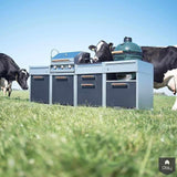Buitenkeukens en barbecues van STEEL-Steel Cucine-alle,Keuken-OBLY