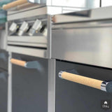 Buitenkeukens en barbecues van STEEL-Steel Cucine-alle,Keuken-OBLY
