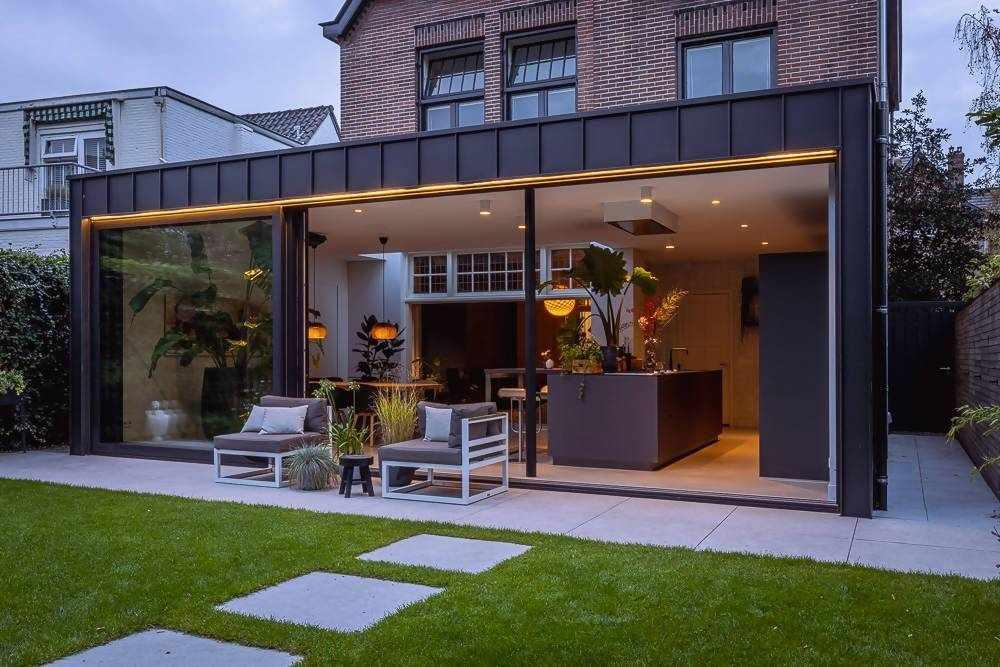 Complete renovatie inclusief aanbouw-StrandNL architectuur en interieur-aanbouw,jaren 30 woning,moderne uitbreiding,renovatie woning-Renovatie jaren 30 woning moderne aanbouw -OBLY