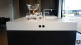 Corian eilandblad met blinde stopcontacten-Cora Techniek-alle,Keuken-OBLY