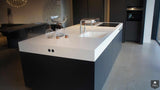Corian eilandblad met blinde stopcontacten-Cora Techniek-alle,Keuken-OBLY