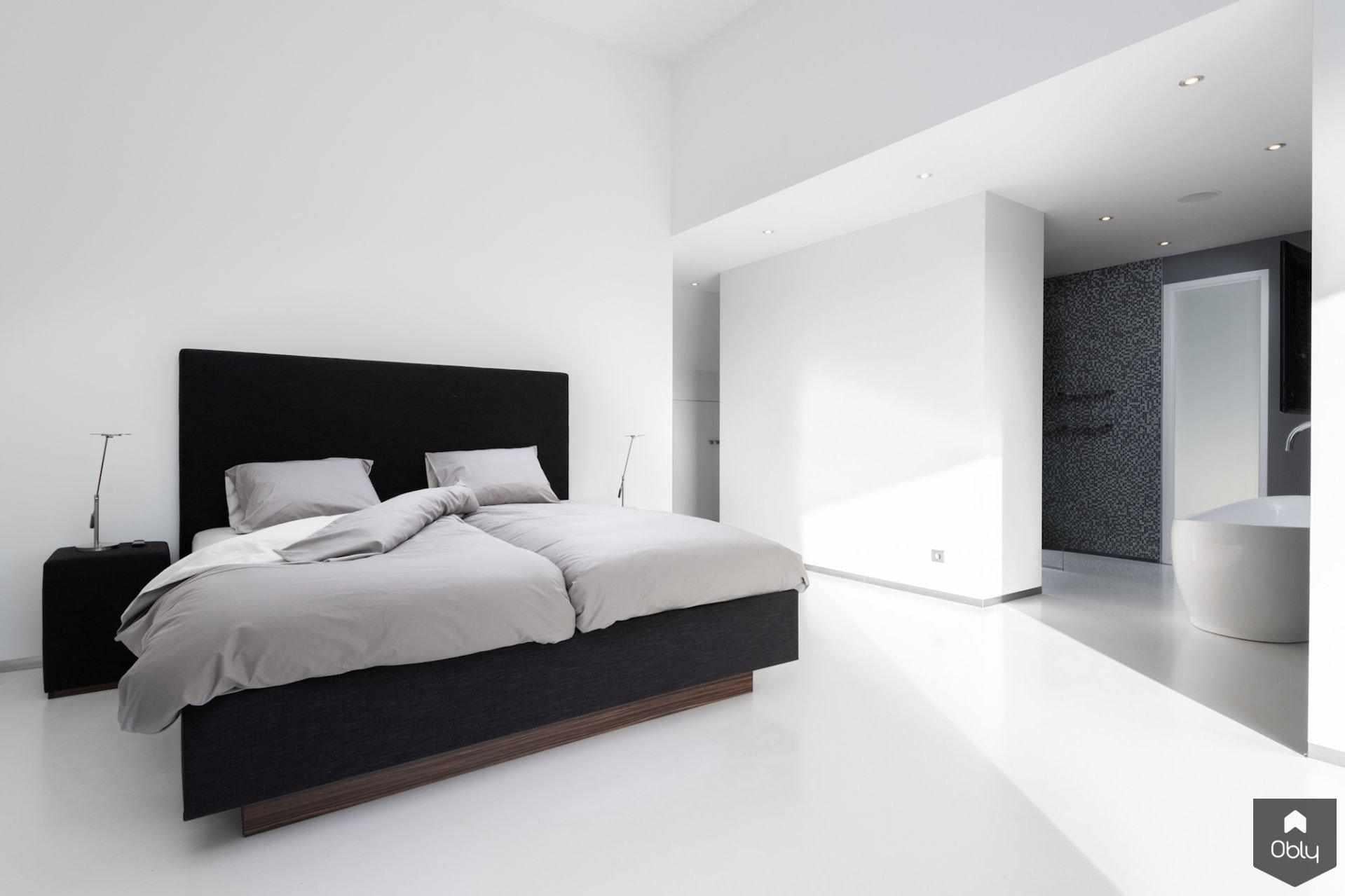 Design bed Roma in moderne slaapkamer-De Suite-alle,design bed roma,elektrisch verstelbaar bed,hoogwaardig slaapcomfort,luxe boxspring bed,modern slaapkamerdesign,Slaapkamer-OBLY