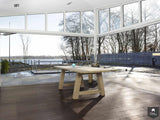 Donkere eiken parketvloer in leefkeuken-NOBEL Flooring-Aanbouw,alle-OBLY