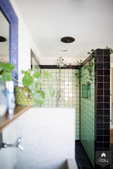 Eclectische badkamer ensuite-Wood Creations-alle,Badkamer-OBLY