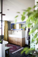 Eclectische badkamer ensuite-Wood Creations-alle,Badkamer-OBLY