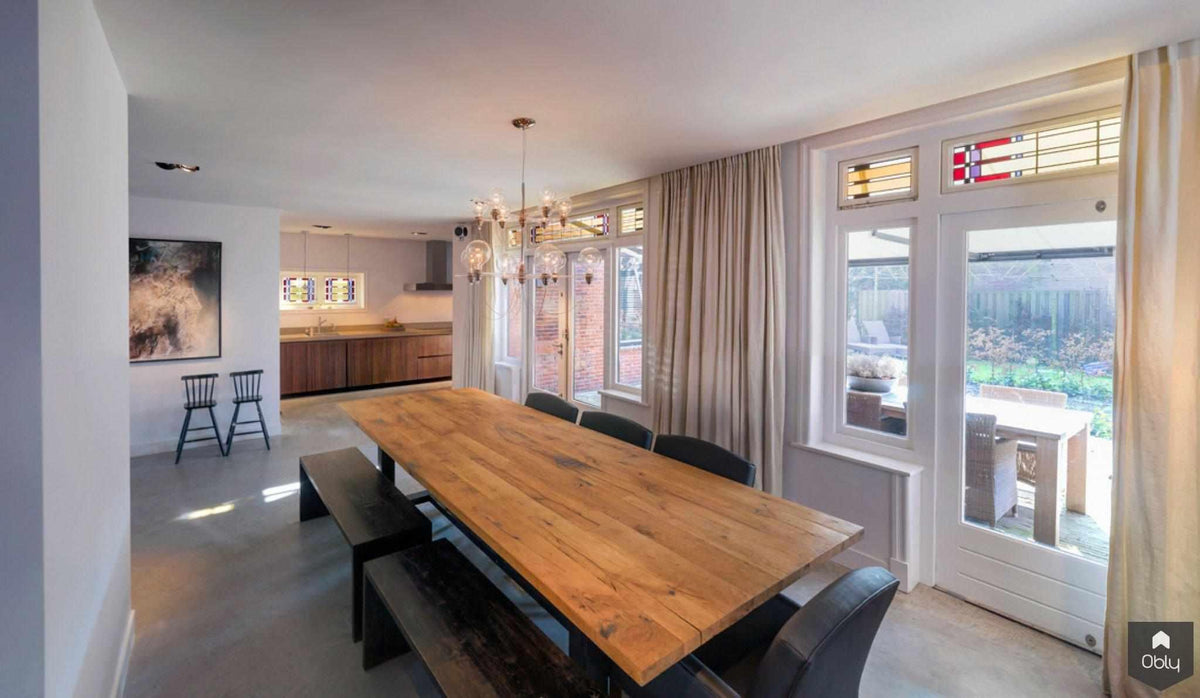 Eetkamer woonhuis vdS Breda-Christel Smeets architect bna-alle,Keuken-OBLY