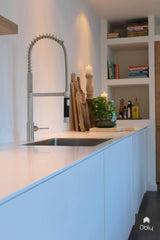 Eigentijdse keuken met RVS eiland-Kitchen Concepts-alle,Keuken-Eigentijdse keuken met RVS eiland | OBLY.com-OBLY