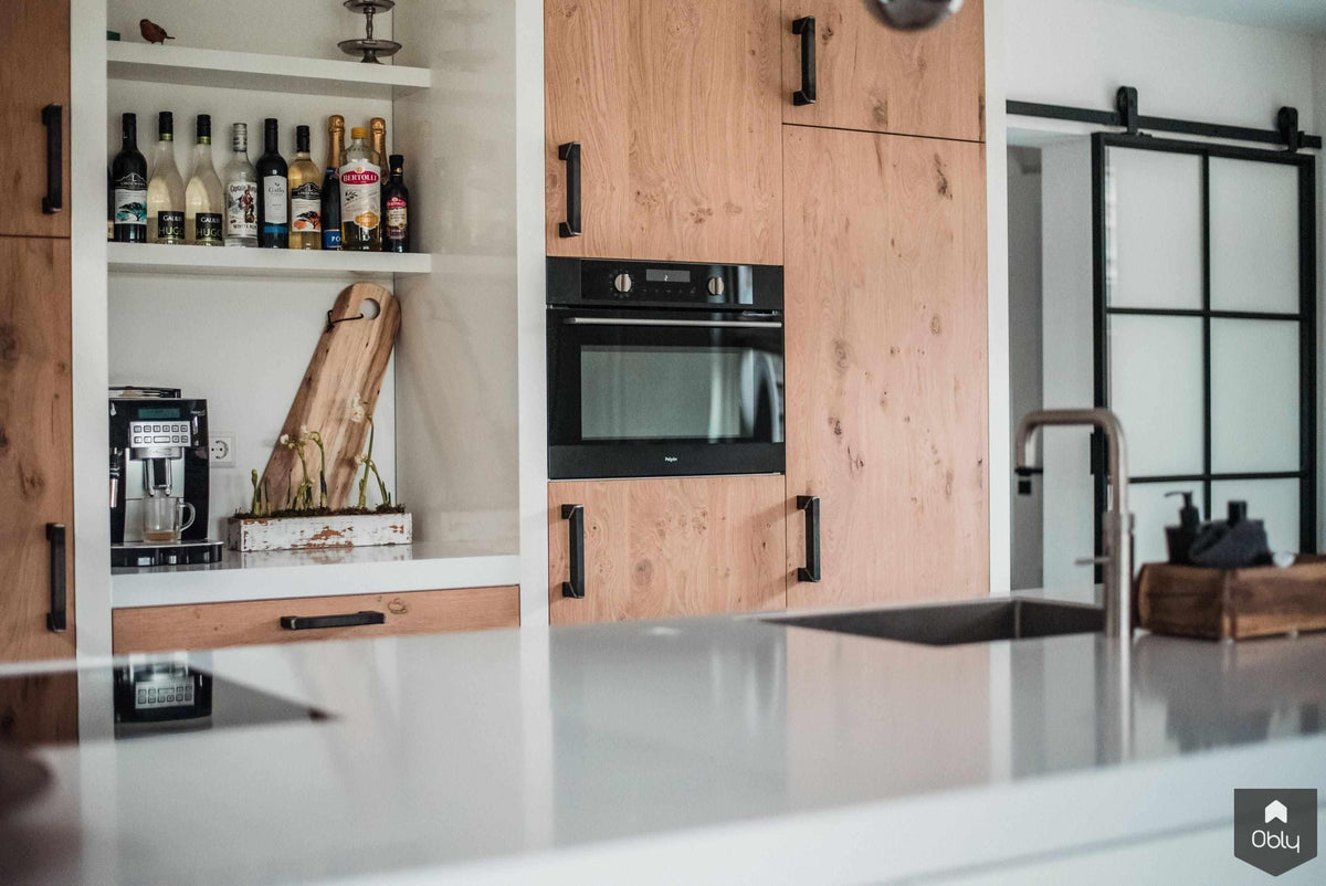 Eiken keuken aanbouw vrijstaande woning-Pelle Interieurbouw-alle,Keuken-OBLY