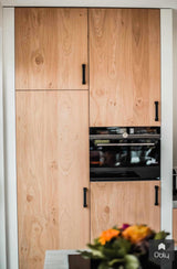 Eiken keuken in vrijstaande nieuwbouw villa met rieten dak-Pelle Interieurbouw-alle,Keuken-Eiken keuken in vrijstaande nieuwbouw villa met rieten dak | OBLY.com-OBLY