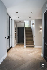 Eiken visgraatparket door gehele woning-NOBEL Flooring-alle,Keuken-OBLY