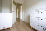 Eiken vloer in jaren ’30 woning in Heemstede met vloerverwarming-Vloerenhuis Amsterdam-alle,eiken vloer,jaren 30 woning,jaren 30 woning Heemstede,LaLegno vloer,Parketvloer,vloerverwarming,Woonkamer-OBLY