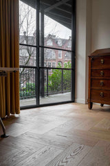 Elleboog visgraat-Vloerenhuis Amsterdam-woonkamer-Elleboog visgraat vloer van Bauwerk-OBLY