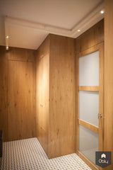 Entree hal en garderobe Eiken hout-Wood Creations-alle,Entree hal trap-OBLY