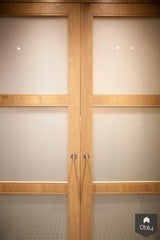 Entree hal en garderobe Eiken hout-Wood Creations-alle,Entree hal trap-OBLY