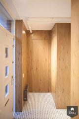 Entree hal en garderobe Eiken hout-Wood Creations-alle,Entree hal trap-OBLY