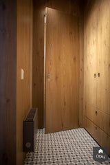 Entree hal en garderobe Eiken hout-Wood Creations-alle,Entree hal trap-OBLY