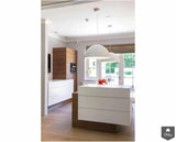 Frank! Ligna-model keuken van Corian en notenfineer-Frank! Maatwerk Keukens-alle,Keuken-OBLY