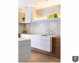 Frank! Ligna-model keuken van Corian en notenfineer-Frank! Maatwerk Keukens-alle,Keuken-OBLY