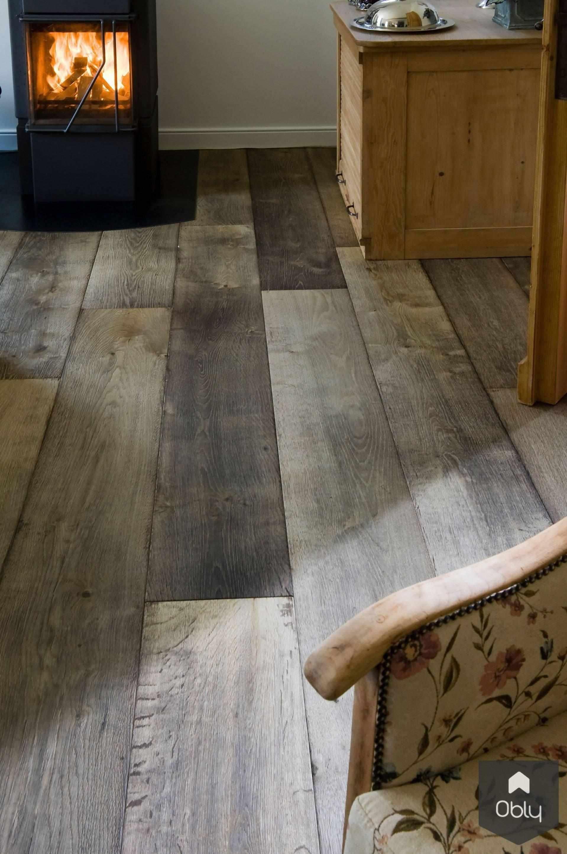 Gebleekte houten vloer-Pruysen Parket-alle,Woonkamer-Gebleekte houten vloer | OBLY.com-OBLY