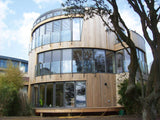 Gesegmenteerde ronde serre Christchurch Engeland-Goes serres-Aanbouw-OBLY