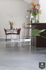Gevlinderde woonbeton vloer-Willem Designvloeren B.V.-alle,gevlinderde woonbeton vloer,industriële betonvloer design,moderne betonvloer interieur,naadloze betonvloer woning,strakke woonbeton vloer,Woonkamer-OBLY