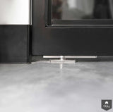 Gevlinderde woonbeton vloer en stalen deuren-Willem Designvloeren B.V.-alle,Woonkamer-Gevlinderde woonbeton vloer en stalen deuren | OBLY.com-OBLY