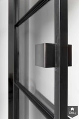 Gevlinderde woonbeton vloer en stalen deuren-Willem Designvloeren B.V.-alle,Woonkamer-Gevlinderde woonbeton vloer en stalen deuren | OBLY.com-OBLY