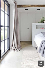 Gevlinderde woonbeton vloer in bad- en slaapkamer-Willem Designvloeren B.V.-alle,Slaapkamer-OBLY