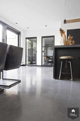 Gevlinderde woonbeton vloer in gecombineerde kleur-Willem Designvloeren B.V.-alle,Woonkamer-OBLY