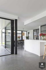 Gevlinderde woonbeton vloer in midden grijs-Willem Designvloeren B.V.-alle,Woonkamer-OBLY