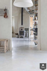 Gevlinderde woonbeton vloer in woon-watermolen-Willem Designvloeren B.V.-alle,Woonkamer-OBLY