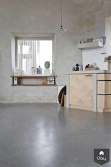 Gevlinderde woonbeton vloer in woon-watermolen-Willem Designvloeren B.V.-alle,Woonkamer-OBLY