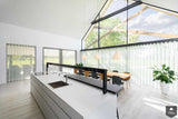 Glazen Valcucine keukeneiland in moderne villa-Bert van Vlijmen-alle,Keuken-OBLY
