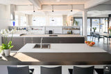 Glazen keuken in penthouse in oude fabriek-Bert van Vlijmen-alle,Keuken-OBLY