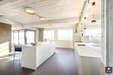 Glazen keuken in penthouse in oude fabriek-Bert van Vlijmen-alle,Keuken-OBLY