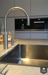 Greeploze LEICHT keuken met Pitt Cooking-Dekker Zevenhuizen-alle,design keuken,Keuken,lichte keuken,luxe keuken inspiratie,Miele apparatuur,minimalistische keuken,moderne leefkeuken,PITT Cooking,Quooker Fusion-OBLY
