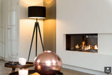 Haardmeubel met tv in moderne woning-Match vuur & Interieur-alle,Woonkamer-OBLY