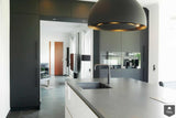 Hoogglans lak witte keuken in greeploos design-Keukenarchitectuur Midden Brabant-alle,Keuken-OBLY