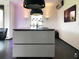 Hoogglans lak witte keuken in greeploos design-Keukenarchitectuur Midden Brabant-alle,Keuken-OBLY