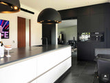 Hoogglans lak witte keuken in greeploos design-Keukenarchitectuur Midden Brabant-alle,Keuken-OBLY