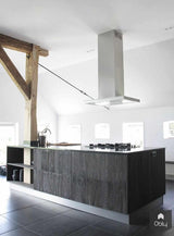 Houten keuken woonboerderij met gebint-Keukenstudio Stormink-alle,Keuken-OBLY